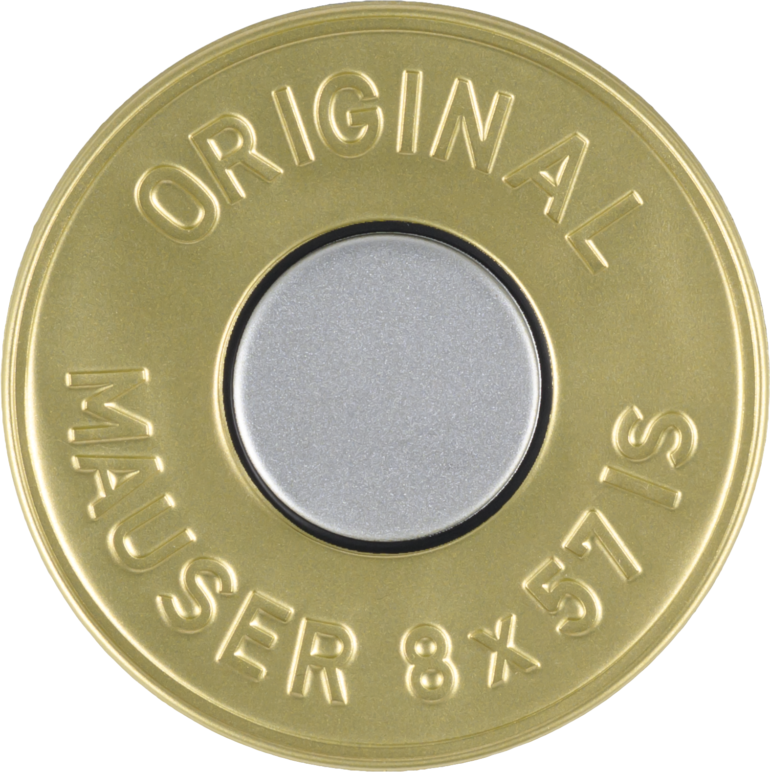 8 x 57 IS Velcro Badge matt gold