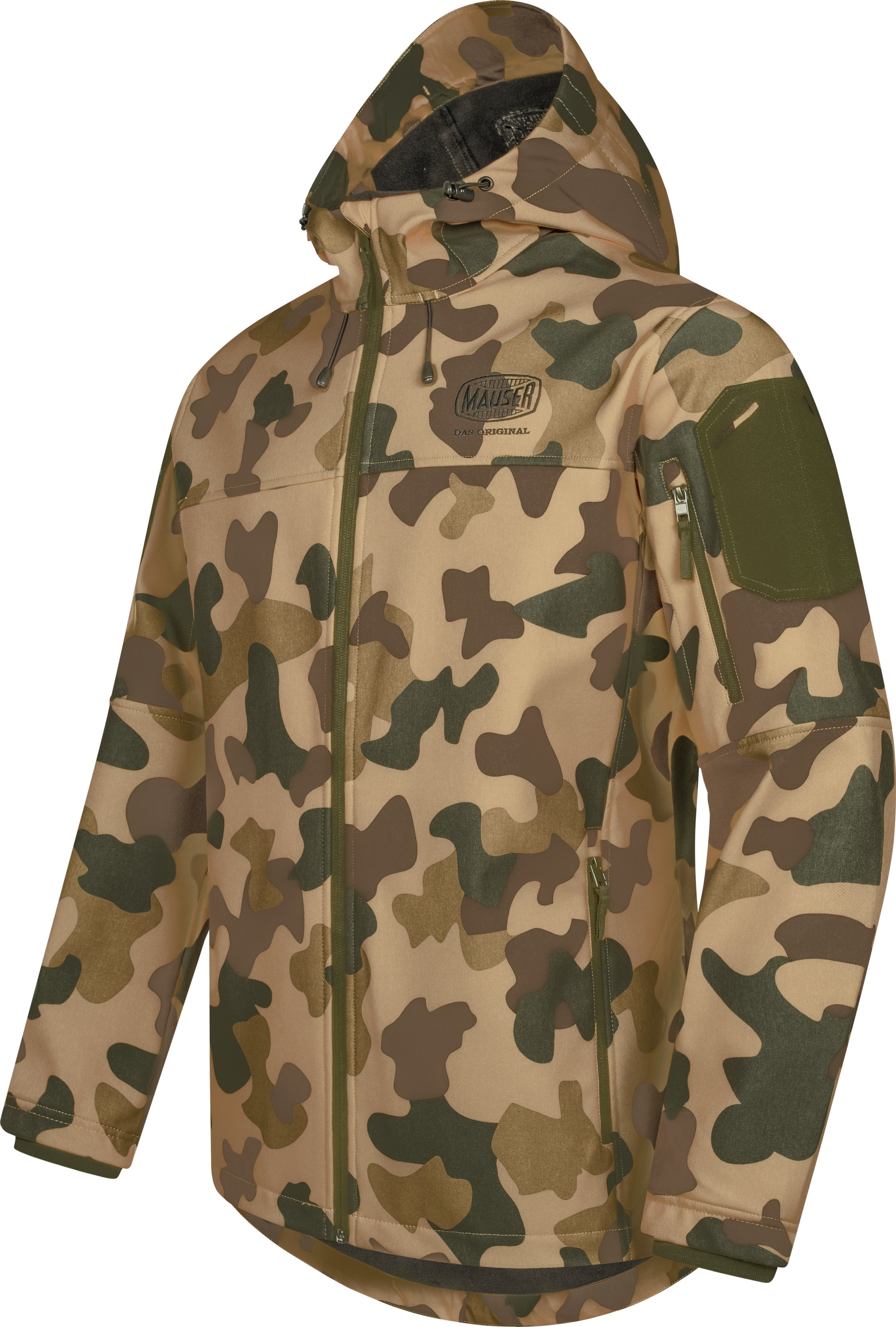 MAUSER Tornado Softshell Jacket Mauser Camouflage