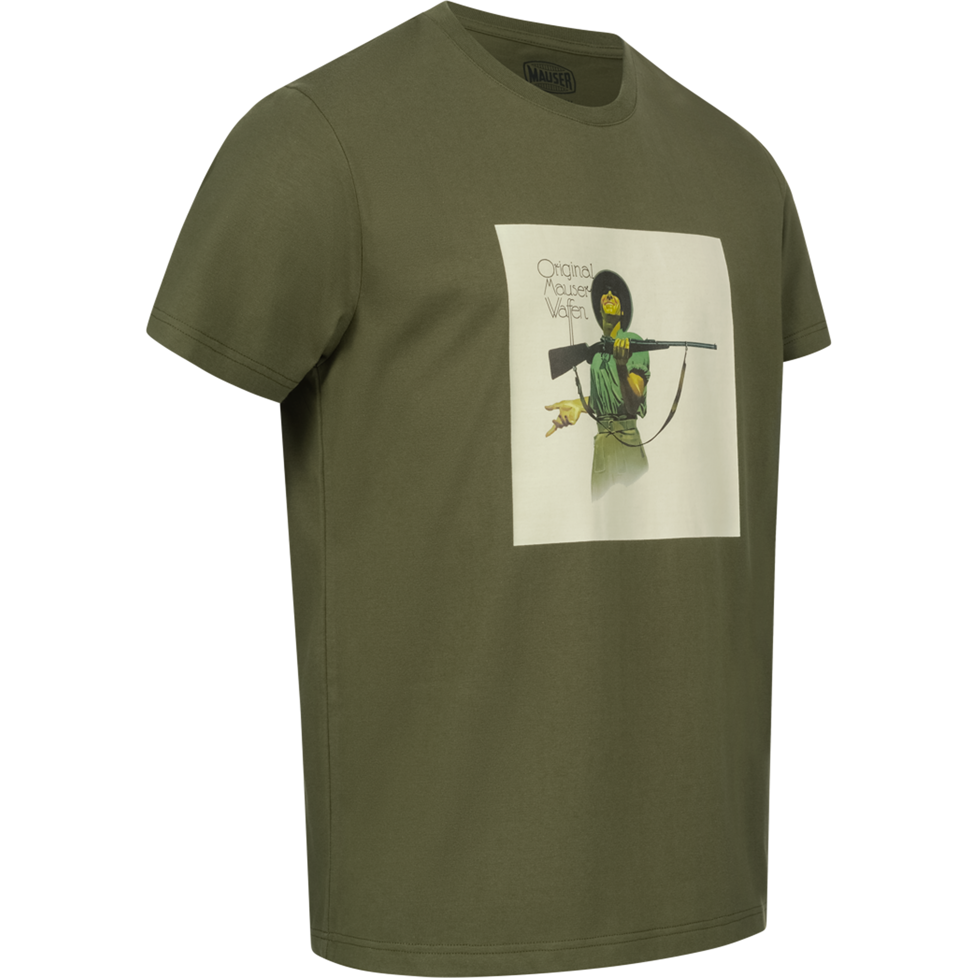 MAUSER 98 Jubiläums-Shirt „MAUSER-Mann“