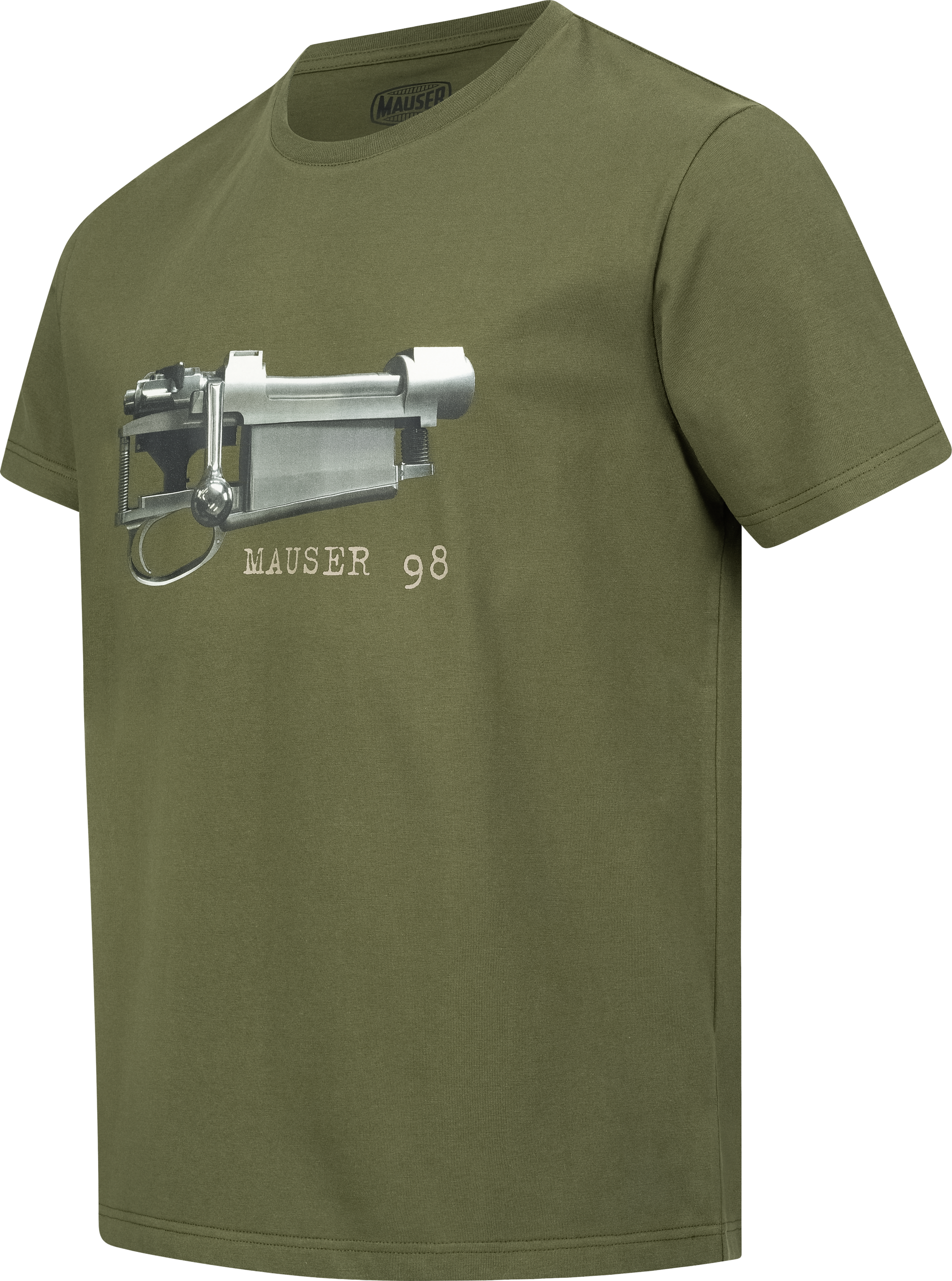 MAUSER 98 T-Shirt "System" matt oliv
